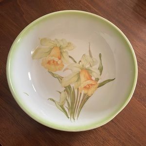 Vintage Bavaria Porcelian Daffodil Bowl